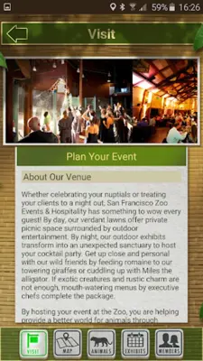 San Francisco Zoo android App screenshot 2